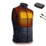 LAVA Verwarmde bodywarmer Magnetar Heat inclusief powerbank voorkant