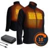 VULCAN Heated Jacket Magnetar Heat Including Powerbank - Front and Back