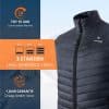 LAVA verwarmde bodywarmer warmte standen Magnetar Heat