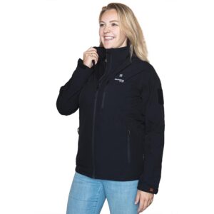 Softshell Electric Heated Jacket with Powerbank – 10 Hours of Heat, Waterproof and Windproof – Ideal for Outdoor Use