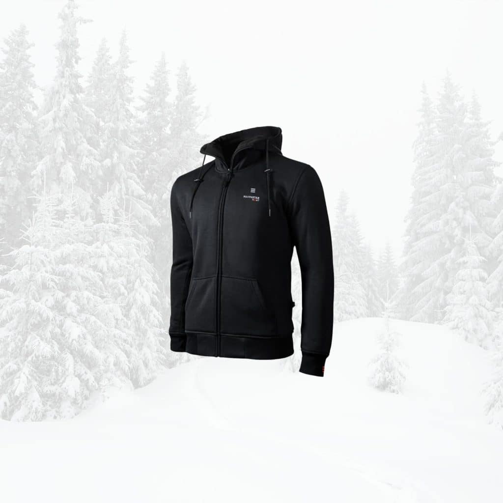 ETNA verwarmde hoodie winter bos