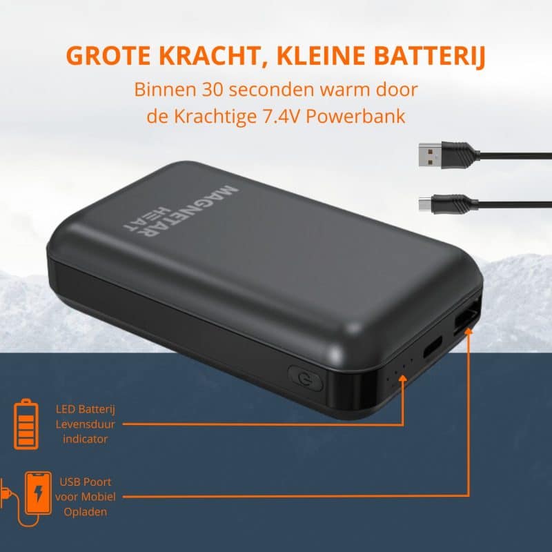 POWERBANK MAGNETAR HEAT USP